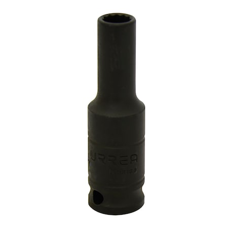 Urrea 3/8" drive, 12-point deep impact socket 5/16" 7710